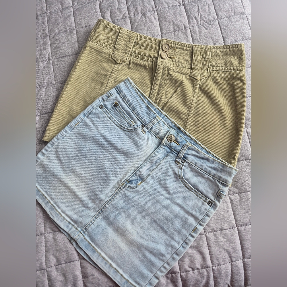 Two Mini Skirts Set